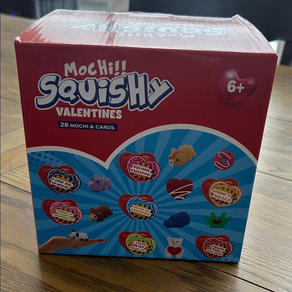 Mochi Squishy Valentines Set